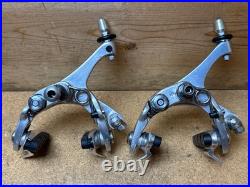 Vintage Campagnolo Record Titanium Dual Pivot Brakes Calipers Rare Clean Vintage Campagnolo Record Titanium Dual Pivot Brakes Calipers Rare Clean