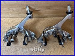 Vintage Campagnolo Record Titanium Dual Pivot Brakes Calipers Rare Clean Vintage Campagnolo Record Titanium Dual Pivot Brakes Calipers Rare Clean