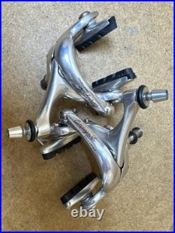 Vintage Campagnolo Record Titanium Dual Pivot Brakes Calipers Rare Clean Vintage Campagnolo Record Titanium Dual Pivot Brakes Calipers Rare Clean