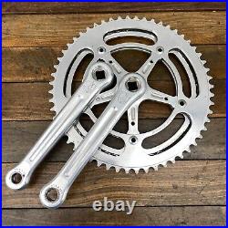 Vintage Campagnolo Record Triple Crank Set 170 mm 144 BCD 49t 56t Chainring 70s