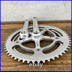 Vintage Campagnolo Record Triple Crank Set 170 mm 144 BCD 49t 56t Chainring 70s