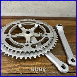 Vintage Campagnolo Record Triple Crank Set 170 mm 144 BCD 49t 56t Chainring 70s