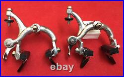 Vintage Campagnolo Record short Reach (51mm) Brakes, 4 Nos Brake Pads Vintage Campagnolo Record short Reach (51mm) Brakes, 4 Nos Brake Pads