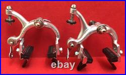 Vintage Campagnolo Record short Reach (51mm) Brakes & (4) Nos Brake Pads Vintage Campagnolo Record short Reach (51mm) Brakes & (4) Nos Brake Pads