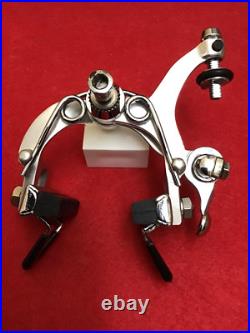 Vintage Campagnolo Record short Reach (51mm) Brakes, 4 Nos Brake Pads Vintage Campagnolo Record short Reach (51mm) Brakes, 4 Nos Brake Pads