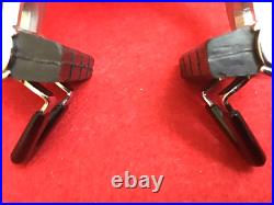 Vintage Campagnolo Record short Reach (51mm) Brakes & (4) Nos Brake Pads