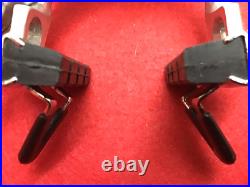 Vintage Campagnolo Record short Reach (51mm) Brakes & (4) Nos Brake Pads