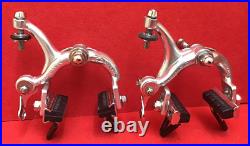 Vintage Campagnolo Record short Reach (51mm) Brakes (4) Nos Campy Brake Pads