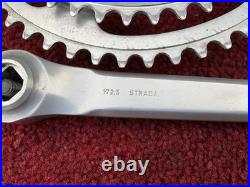 Vintage Campagnolo Strada Nuovo Record Crankset 170mm / 172.5mm 52/42T Road Bike