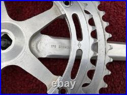 Vintage Campagnolo Strada Nuovo Record Crankset 170mm / 172.5mm 52/42T Road Bike