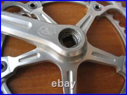 Vintage Campagnolo Super Record Bike Crank Set 170mm 42/52 T