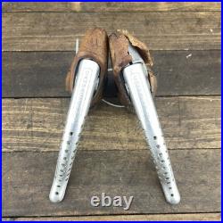 Vintage Campagnolo Super Record Brake Levers Drilled Alloy Italy Road Bike Eroic