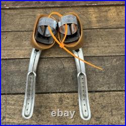 Vintage Campagnolo Super Record Brake Levers Non Aero Drilled Gum Hoods