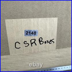 Vintage Campagnolo Super Record Component Boxes Set 1980s Blue Italy Empty