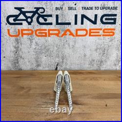 Vintage! Campagnolo Super Record Drillium White Hoods Bike Rim Brake Levers 230g