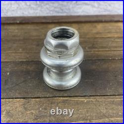Vintage Campagnolo Super Record Headset 1 x 24 TPI England Thread Steel 1