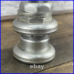 Vintage Campagnolo Super Record Headset 1 x 24 TPI England Thread Steel 1