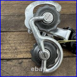 Vintage Campagnolo Super Record Rear Derailleur PAT. 11 Short Cage Road Italy