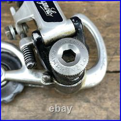 Vintage Campagnolo Super Record Rear Derailleur PAT 82 1982 Titanium Short Cage