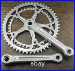 Vintage Campagnolo Super Record Road Bike CRANKS 53t 42t Chainrings Tour Bicycle