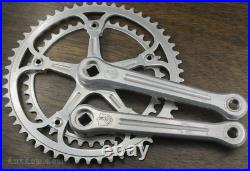 Vintage Campagnolo Super Record Road Bike CRANKS 53t 42t Chainrings Tour Bicycle