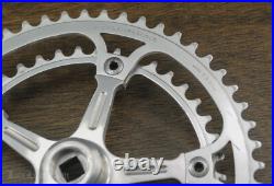 Vintage Campagnolo Super Record Road Bike CRANKS 53t 42t Chainrings Tour Bicycle