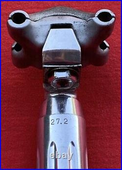 Vintage Campagnolo Super Record Seatpost 4051/1 27.2mm X 210mm Fluted Campy