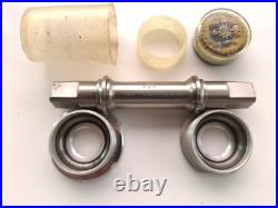 Vintage Campagnolo Super Record TITANIUM Bottom Bracket 68mm-SS-120 Length 112mm