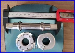 Vintage Campagnolo Super Record TITANIUM Bottom Bracket 68mm-SS-120 Length 112mm