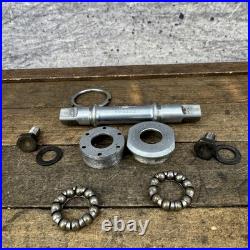 Vintage Campagnolo TRIPLE 68-SSX3 Bottom Bracket 123mm 68mm 1.370x24 Road BSA