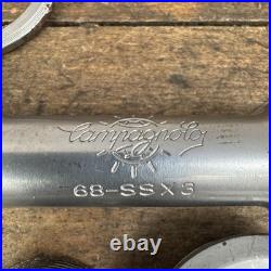 Vintage Campagnolo TRIPLE 68-SSX3 Bottom Bracket 123mm 68mm 1.370x24 Road BSA