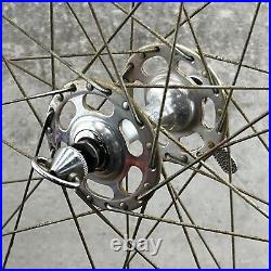 Vintage Campagnolo Tubular Front Wheel High Flange Schwinn Paramount 330 Sew Up