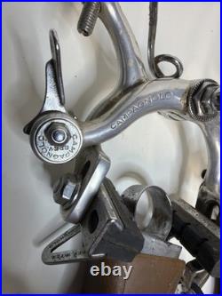 Vintage Campagnplo Super/Nuovo Record Brake Calipers And Break Leavers Nice