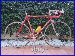 Vintage Daccordi Campagnolo Super Record Cobalt SZ 54.5 Steel Excellent Oria