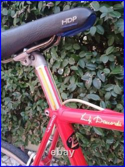 Vintage Daccordi Campagnolo Super Record Cobalt SZ 54.5 Steel Excellent Oria