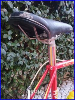 Vintage Daccordi Campagnolo Super Record Cobalt SZ 54.5 Steel Excellent Oria