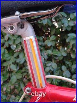 Vintage Daccordi Campagnolo Super Record Cobalt SZ 54.5 Steel Excellent Oria