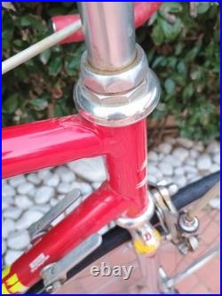 Vintage Daccordi Campagnolo Super Record Cobalt SZ 54.5 Steel Excellent Oria