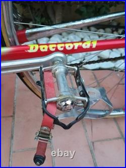 Vintage Daccordi Campagnolo Super Record Cobalt SZ 54.5 Steel Excellent Oria