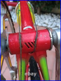 Vintage Daccordi Campagnolo Super Record Cobalt SZ 54.5 Steel Excellent Oria