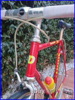 Vintage Daccordi Campagnolo Super Record Cobalt SZ 54.5 Steel Excellent Oria