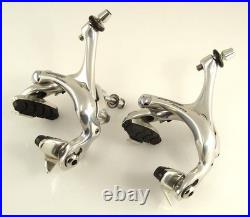 Vintage EXC Campagnolo Record Brake CALIPERS front rear Road Bike Brakes (IC)