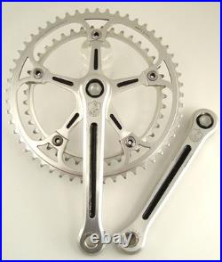 Vintage GC Campagnolo SUPER RECORD CRANK Crankset 170mm Road bike 52/42 (IY)