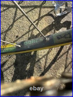 Vintage GIOS Torino Super Record Road Bike Campagnolo Groupset Columbus Blue 58c