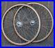 Vintage-Gold-700c-RoadBike-WHEELS-Campagnolo-Record-HFHubs-Ambrosio-Rims-Bicycle-01-td