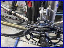 Vintage Litespeed Ultimate Titanium Road Bicycle Campagnolo Record Vintage Litespeed Ultimate Titanium Road Bicycle Campagnolo Record