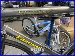 Vintage Litespeed Ultimate Titanium Road Bicycle Campagnolo Record Vintage Litespeed Ultimate Titanium Road Bicycle Campagnolo Record