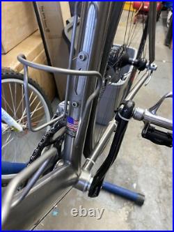 Vintage Litespeed Ultimate Titanium Road Bicycle Campagnolo Record Vintage Litespeed Ultimate Titanium Road Bicycle Campagnolo Record