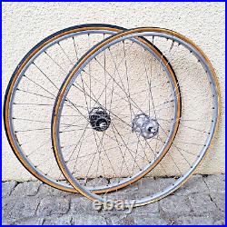 Vintage Mavic Argent 10 Wheels Campagnolo Record Hubs Maillard Freewheel