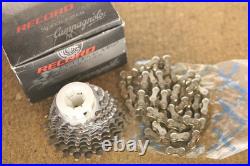 Vintage NOS NEW NIB Campagnolo Record Titanium 9 speed Exa Drive cassette chain